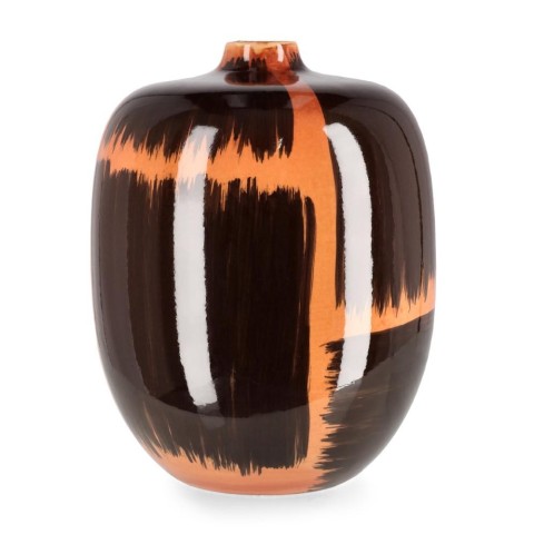 BOTTIGLIA DECORATIVA KAIA MOGANO H.32